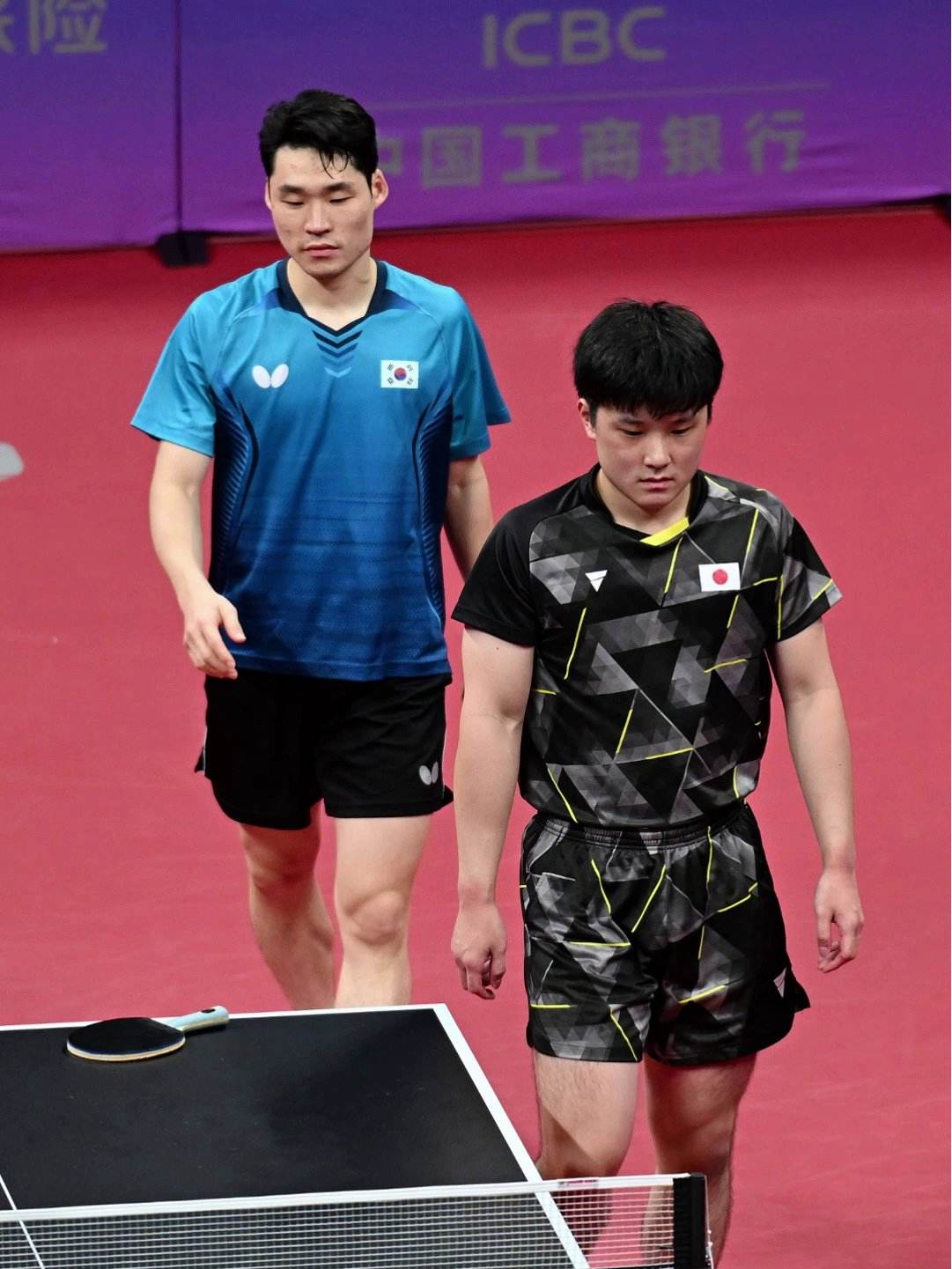 瑞典乒乓球队力克比利时乒乓球队，张本智和统治全场